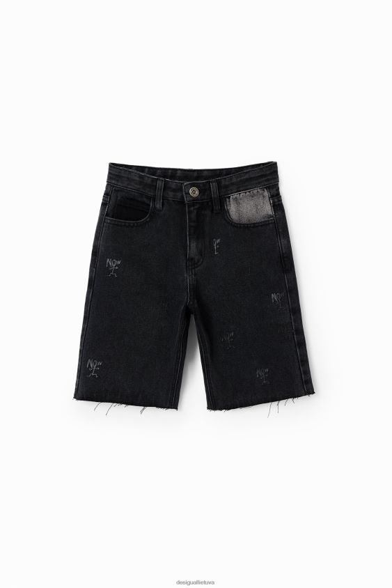 Desigual berniukas dabar džinsiniai bermudiniai šortai apranga S606BV1758