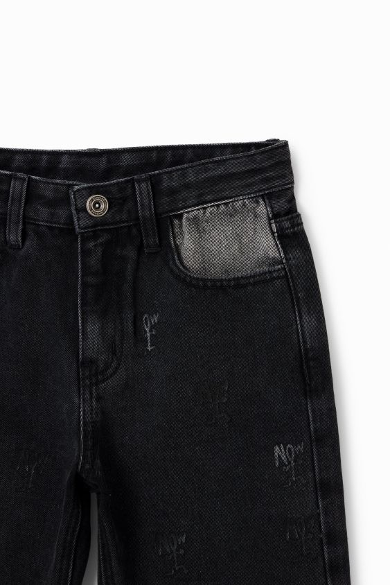 Desigual berniukas dabar džinsiniai bermudiniai šortai apranga S606BV1758