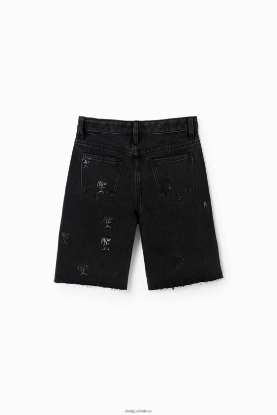 Desigual berniukas dabar džinsiniai bermudiniai šortai apranga S606BV1758