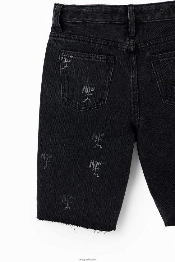 Desigual berniukas dabar džinsiniai bermudiniai šortai apranga S606BV1758