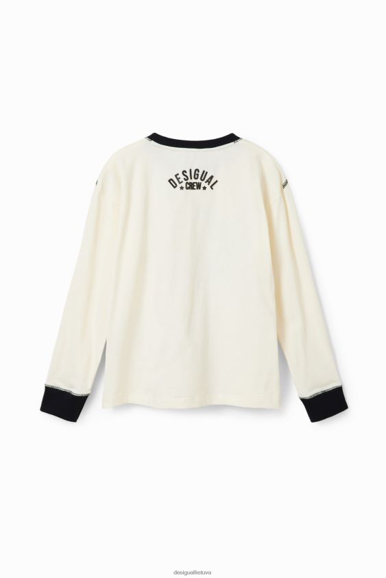 Desigual berniukas kratiniai sportiniai marškinėliai apranga S606BV1778