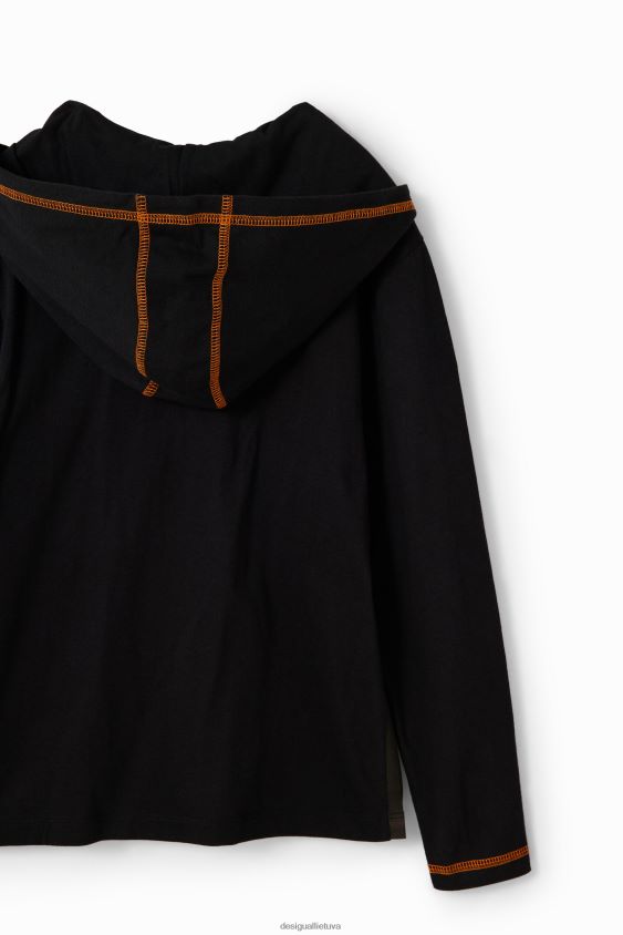 Desigual berniukas krepšinio marškinėliai su gobtuvu apranga S606BV1727