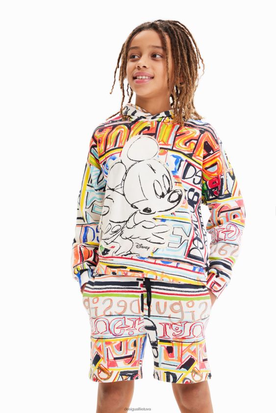 Desigual berniukas „Disney“ didelio dydžio megztinis „Mickey Mouse“. apranga S606BV1735