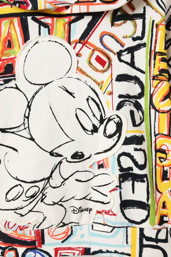 Desigual berniukas „Disney“ didelio dydžio megztinis „Mickey Mouse“. apranga S606BV1735