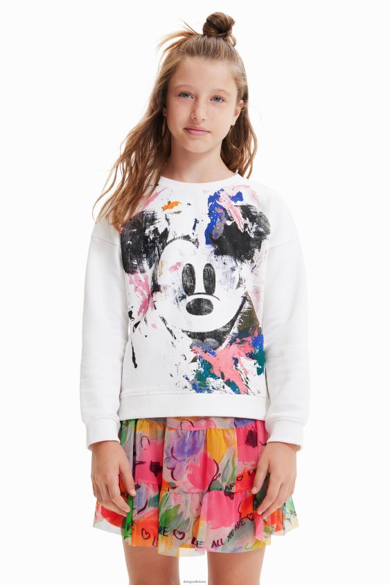Desigual mergina Disnėjaus „Mickey Mouse“ džemperis apranga S606BV1147