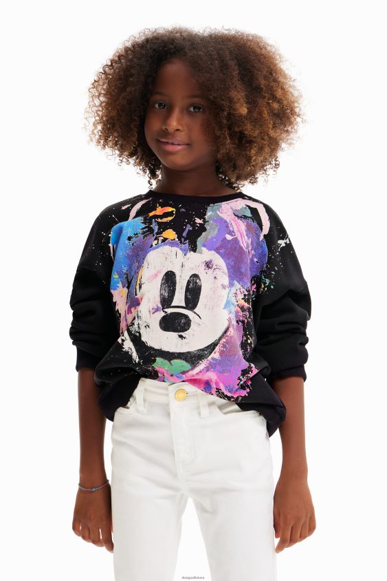 Desigual mergina Disnėjaus „Mickey Mouse“ džemperis apranga S606BV1161