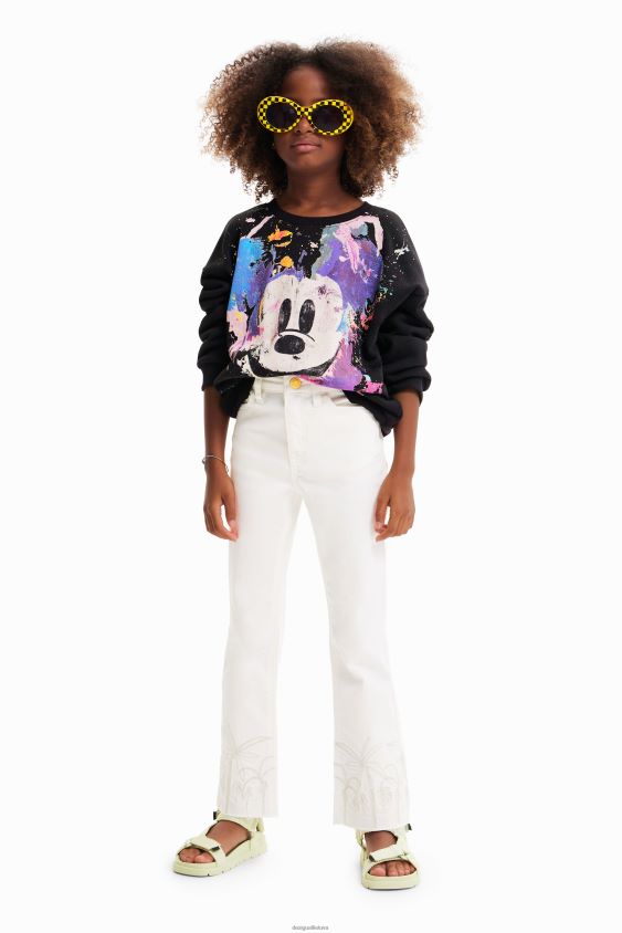 Desigual mergina Disnėjaus „Mickey Mouse“ džemperis apranga S606BV1161