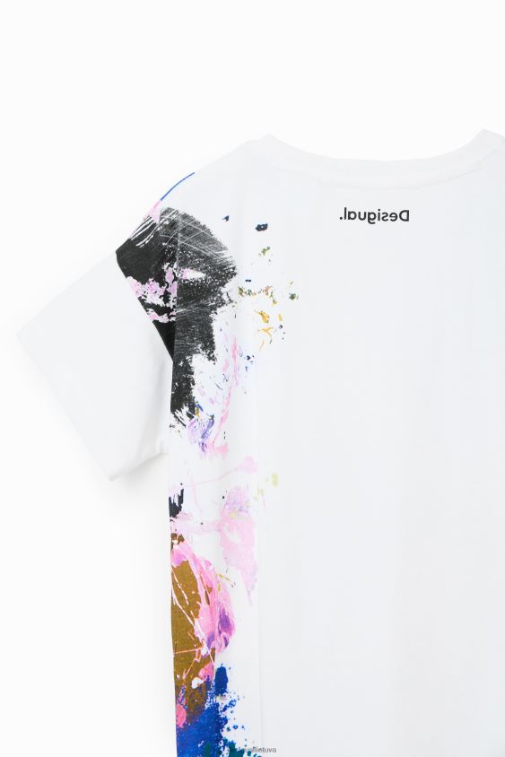Desigual mergina Disnėjaus peliuko Mikio marškinėliai apranga S606BV1146
