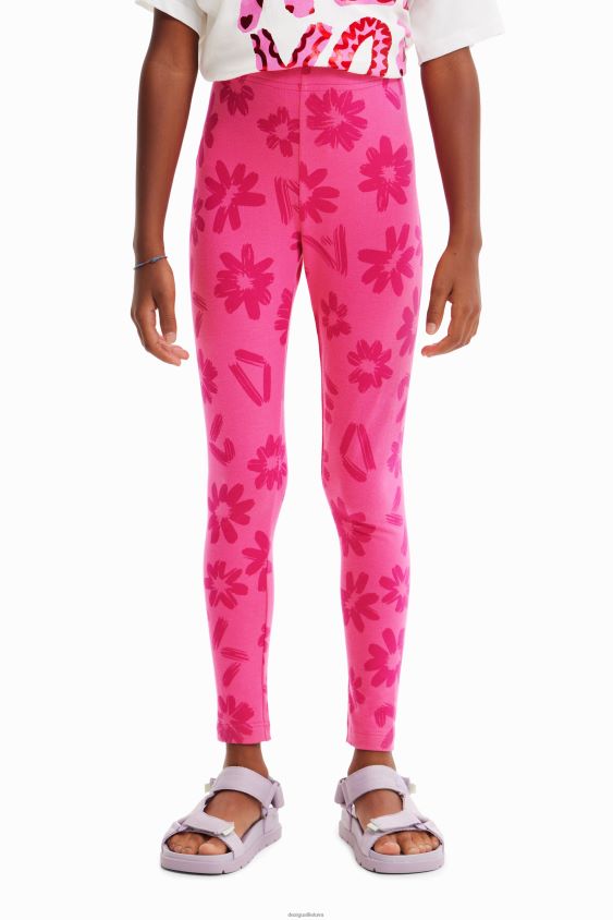 Desigual mergina ilgi gėlėti antblauzdžiai apranga S606BV1756
