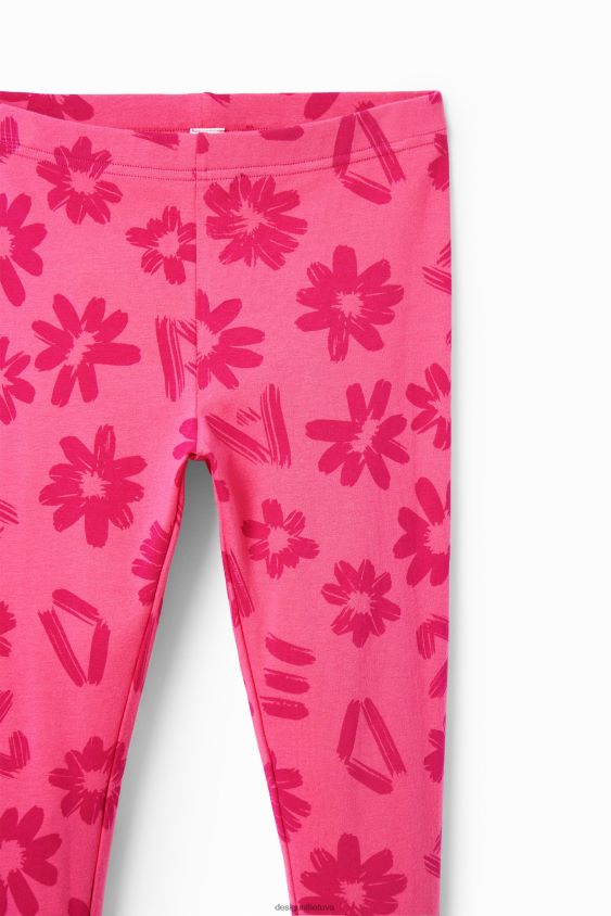 Desigual mergina ilgi gėlėti antblauzdžiai apranga S606BV1756