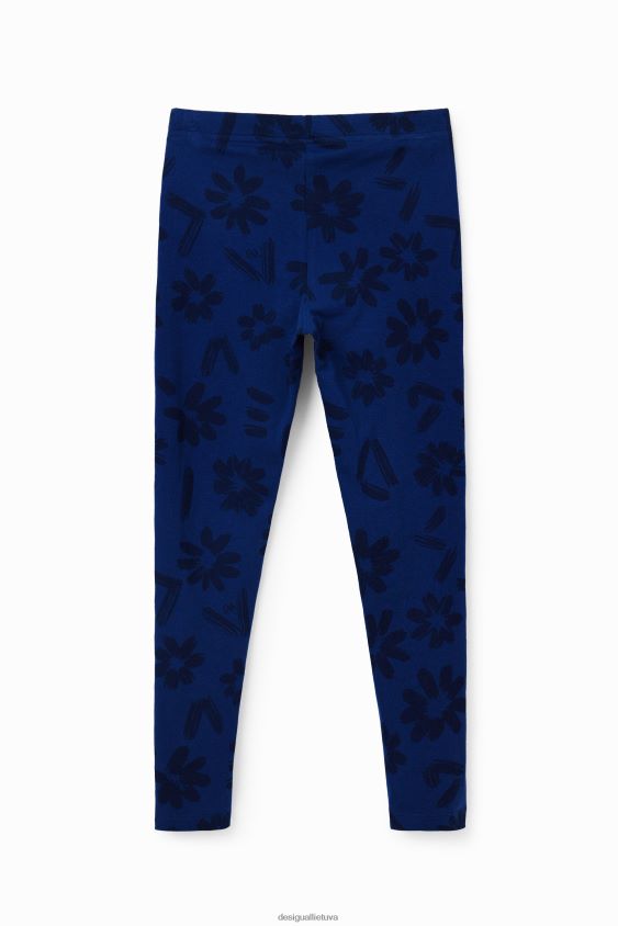 Desigual mergina ilgi gėlėti antblauzdžiai apranga S606BV1767