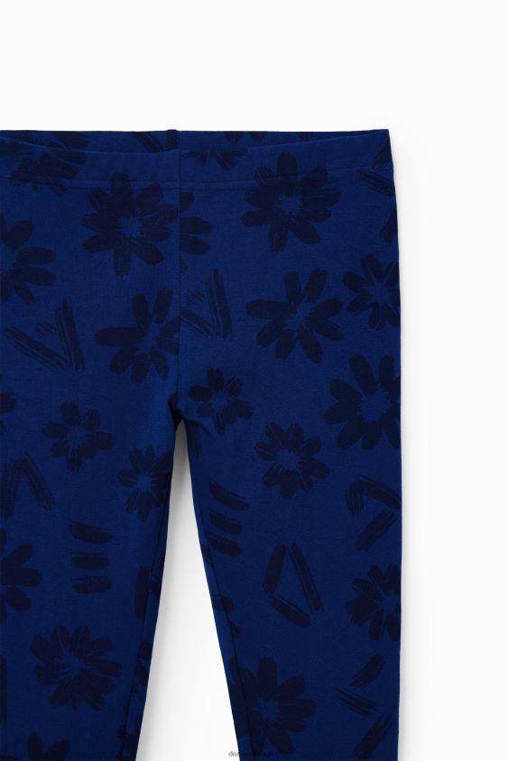 Desigual mergina ilgi gėlėti antblauzdžiai apranga S606BV1767