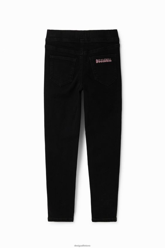 Desigual mergina žinučių džinsinės antblauzdžiai apranga S606BV1745
