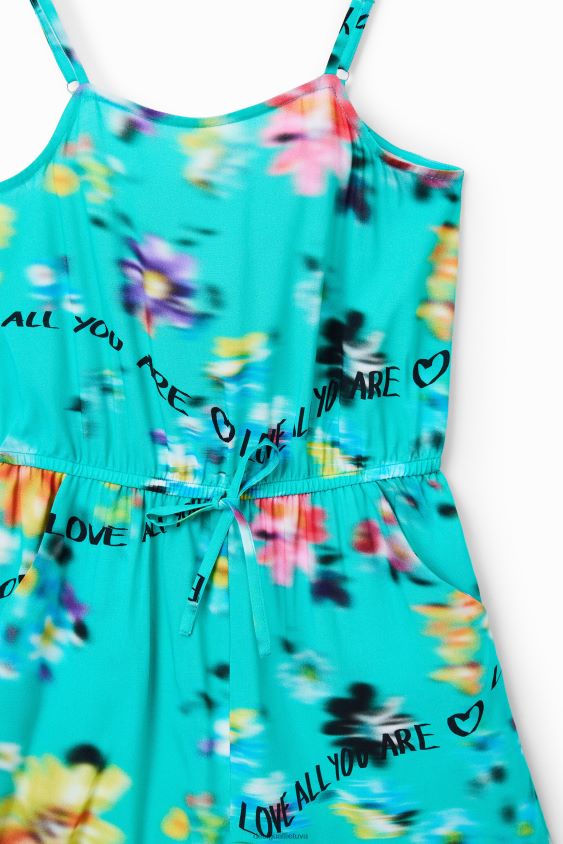 Desigual mergina trumpas žaidimų kostiumas su dirželiu apranga S606BV1819
