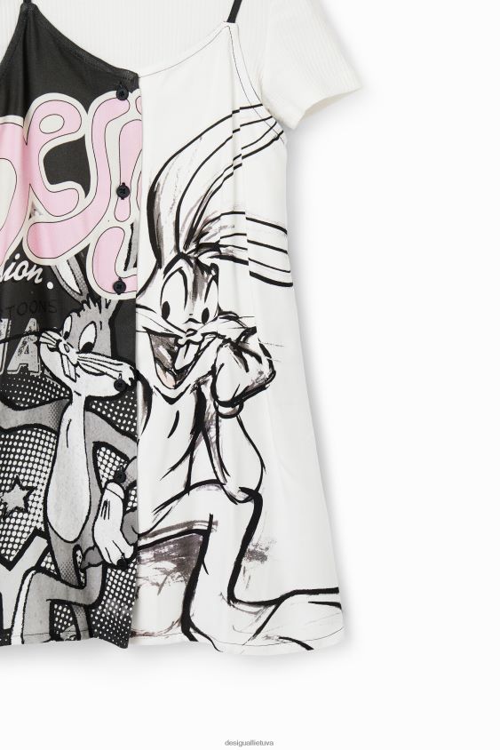 Desigual mergina Bugs Bunny 2-in-1 suknelė apranga S606BV1862