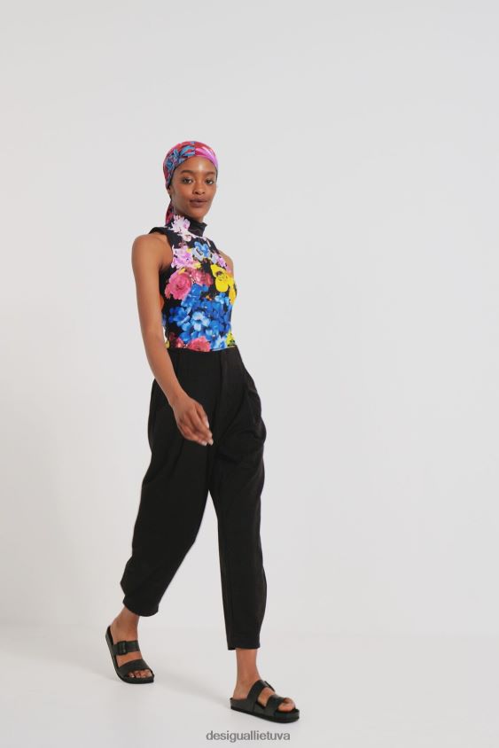 Desigual moterys m. christian Lacroix gėlėtas bodis apranga S606BV1027