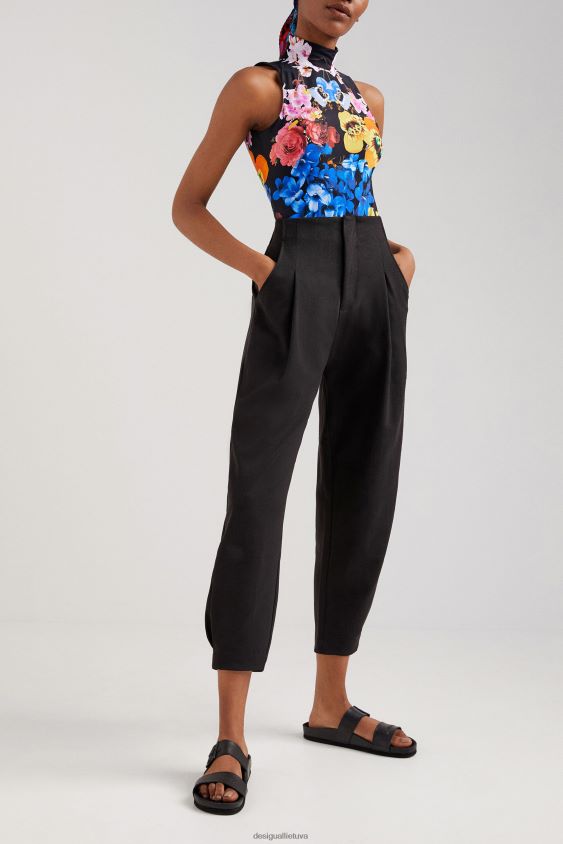 Desigual moterys m. christian Lacroix gėlėtas bodis apranga S606BV1027