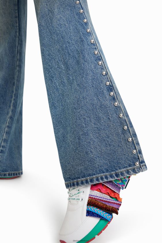 Desigual moterys johnson hartig platėjantys džinsai apranga S606BV1112