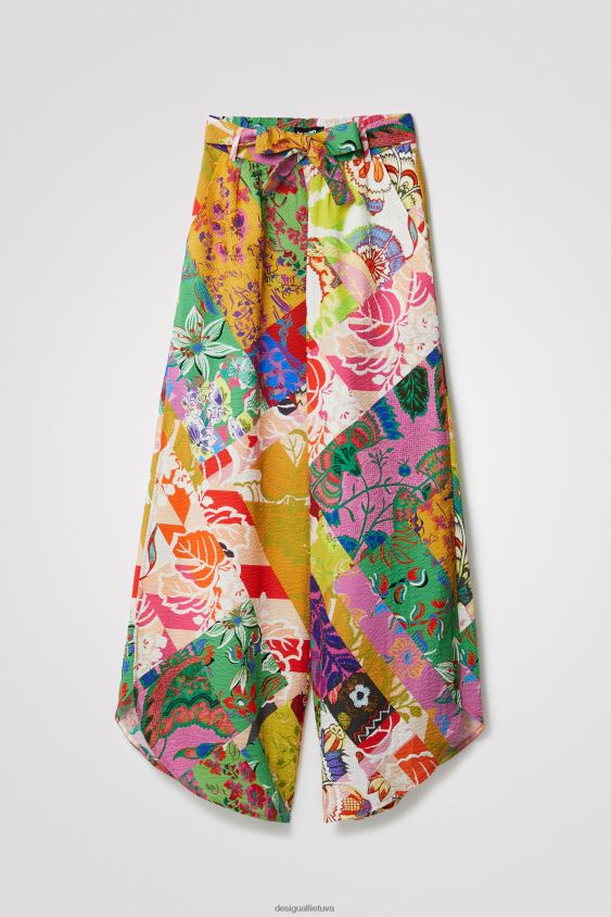 Desigual moterys m. christian Lacroix kelnės su skeltukais apranga S606BV1069