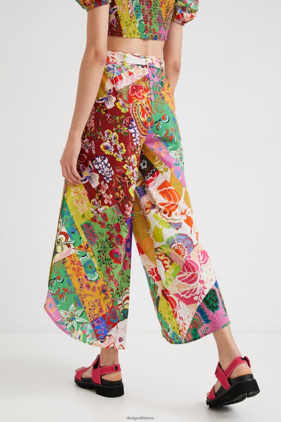 Desigual moterys m. christian Lacroix kelnės su skeltukais apranga S606BV1069