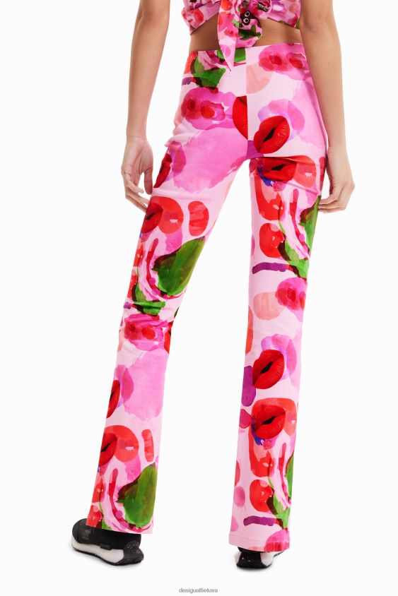 Desigual moterys m. christian Lacroix lūpų kelnės apranga S606BV716