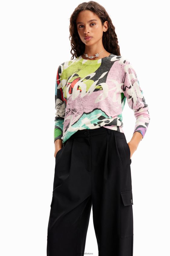 Desigual moterys m. christian Lacroix pritaikytos kelnės apranga S606BV201