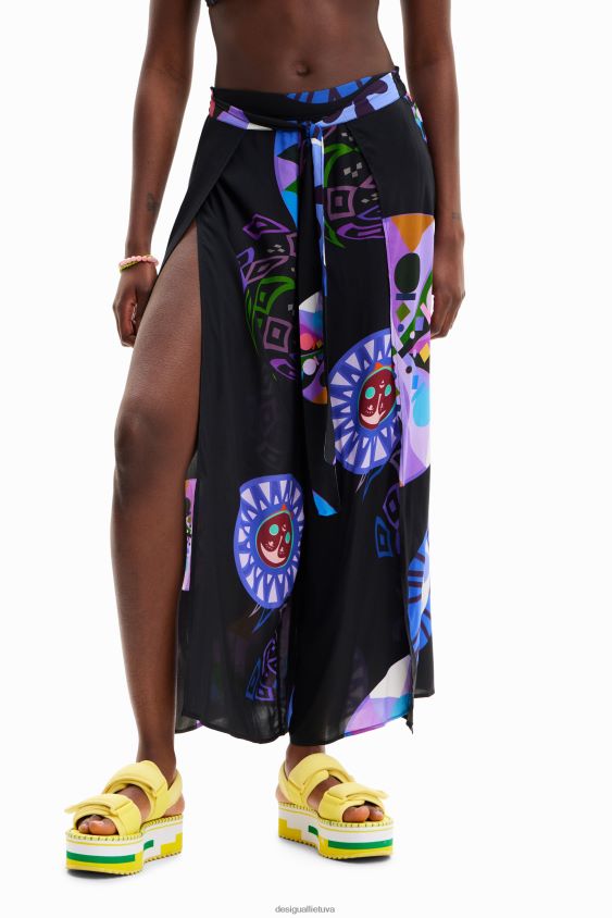 Desigual moterys m. christian Lacroix skeltos kelnės apranga S606BV983