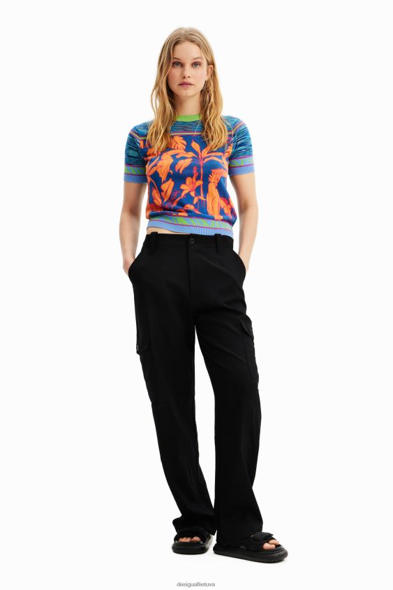 Desigual moterys pagrindinės krovininės kelnės apranga S606BV162