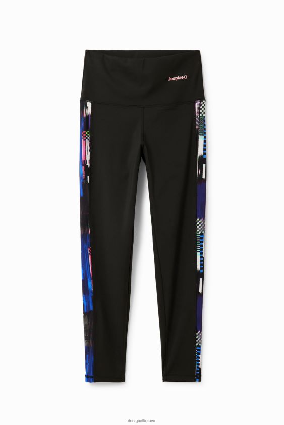 Desigual moterys paprasti glitch sportiniai antblauzdžiai apranga S606BV192