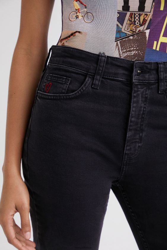 Desigual moterys platėjančios kulkšnies grazer džinsai apranga S606BV1026