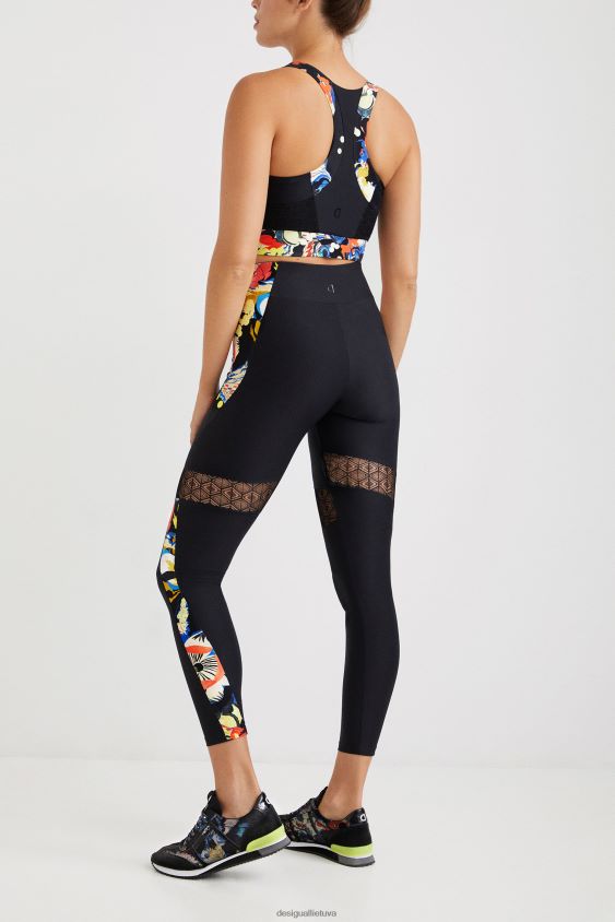Desigual moterys ploni antblauzdžiai gėlės apranga S606BV1061