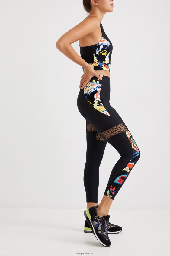 Desigual moterys ploni antblauzdžiai gėlės apranga S606BV1061