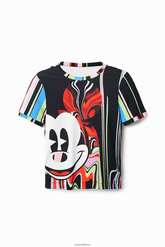 Desigual moterys m. christian Lacroix Mikio peliuko marškinėliai apranga S606BV1070