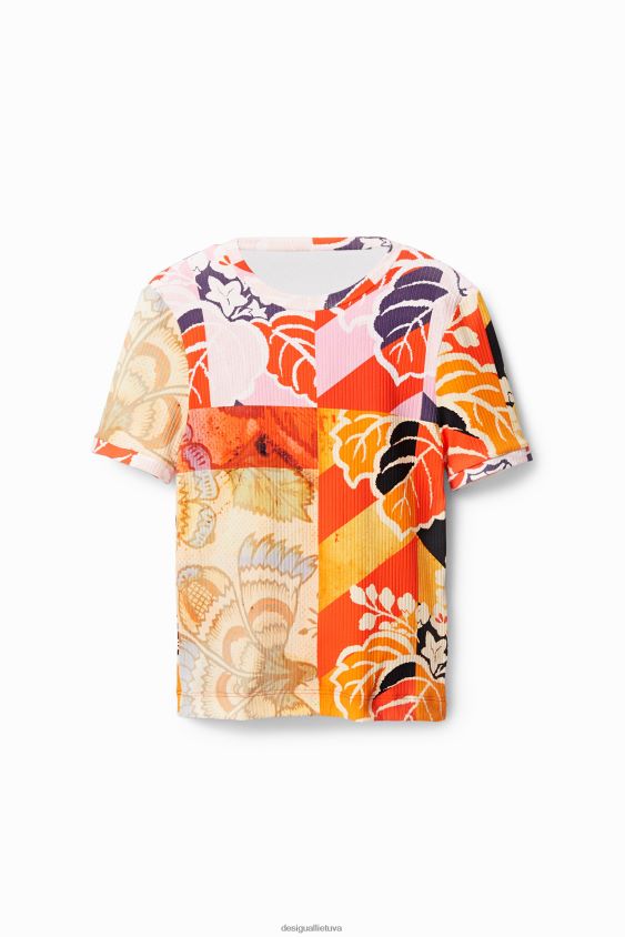 Desigual moterys m. christian Lacroix briaunoti marškinėliai apranga S606BV1029