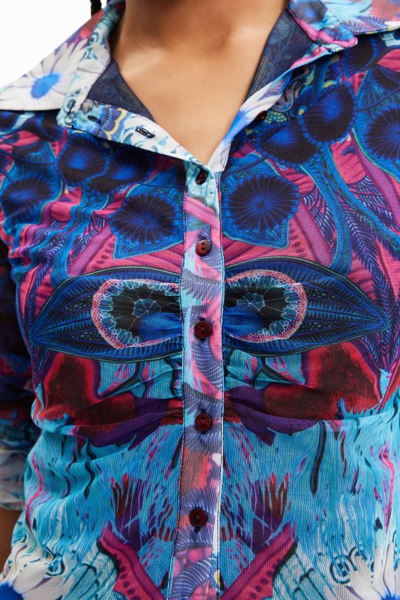 Desigual moterys m. christian Lacroix trumpi ploni marškinėliai apranga S606BV376
