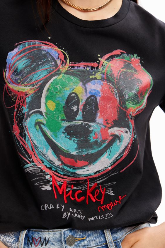 Desigual moterys meniški peliuko Mikio marškinėliai apranga S606BV115