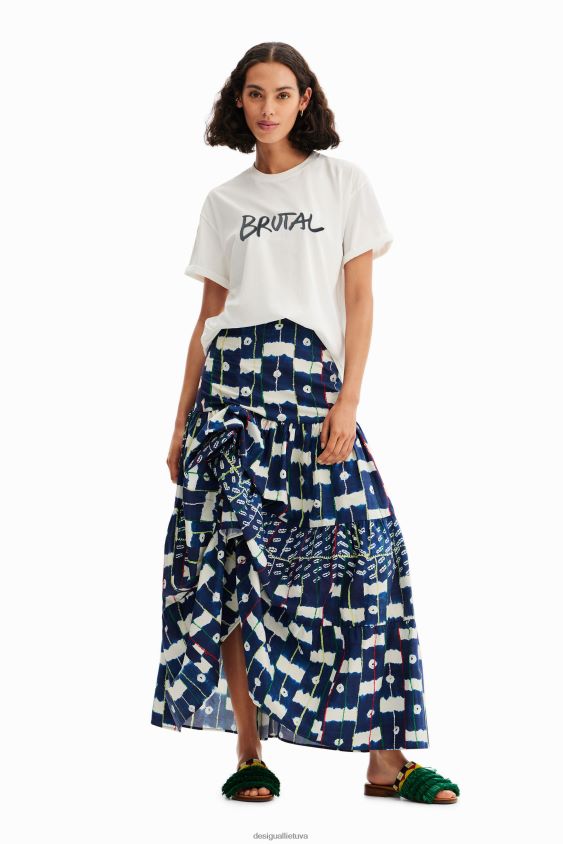 Desigual moterys stella jean brutal marškinėliai apranga S606BV867