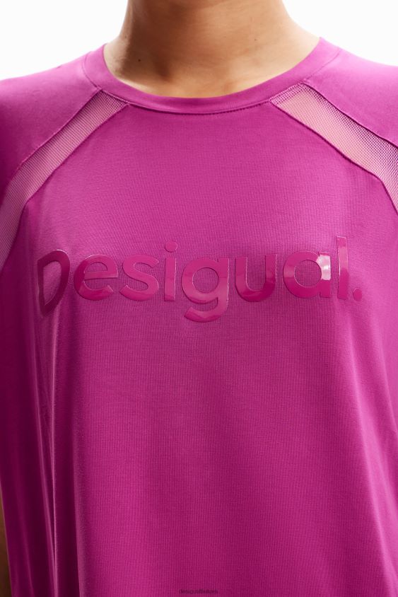 Desigual moterys tinkliniai sportiniai marškinėliai apranga S606BV237