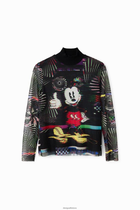 Desigual moterys tiulio peliuko Mikio marškinėliai apranga S606BV72