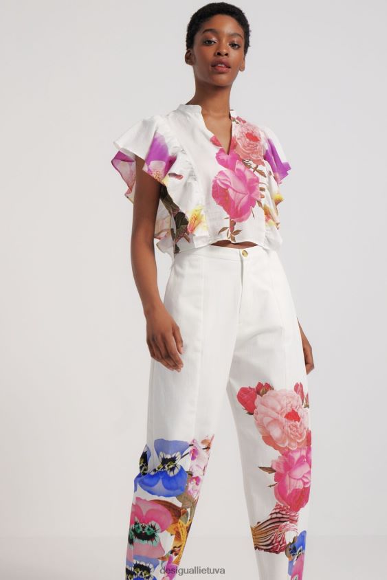 Desigual moterys m. christian Lacroix gėlėta palaidinė apranga S606BV1103