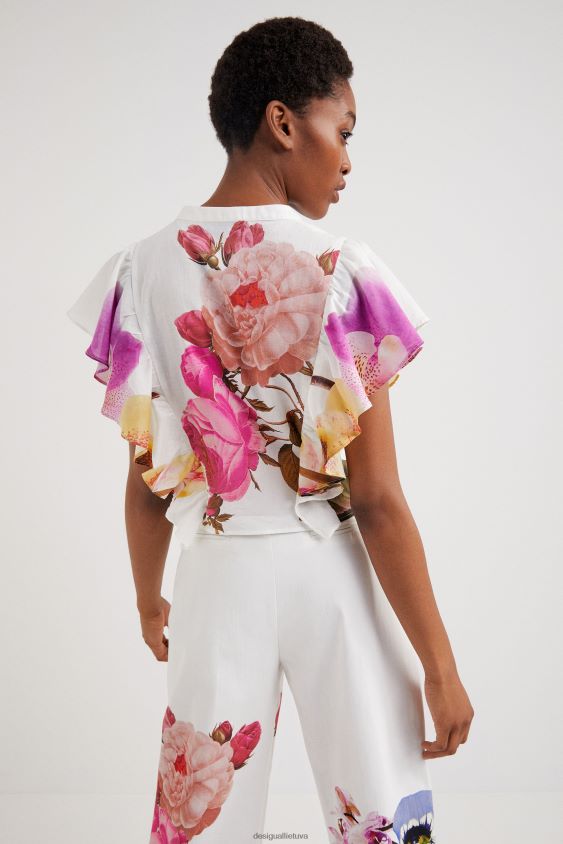 Desigual moterys m. christian Lacroix gėlėta palaidinė apranga S606BV1103