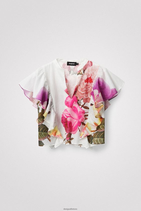 Desigual moterys m. christian Lacroix gėlėta palaidinė apranga S606BV1103
