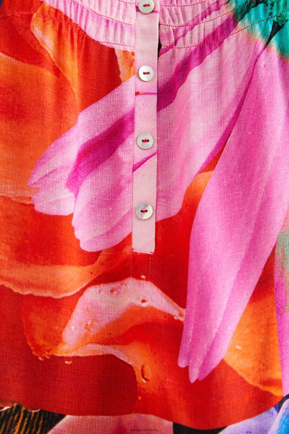 Desigual moterys m. christian Lacroix gėlėta palaidinė apranga S606BV810