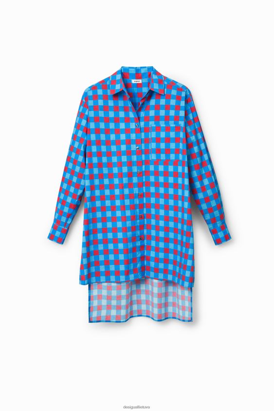 Desigual moterys stella jean oversize marškinėliai apranga S606BV431