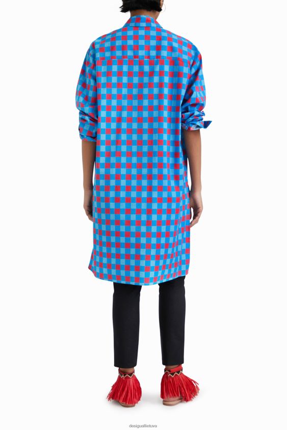 Desigual moterys stella jean oversize marškinėliai apranga S606BV431