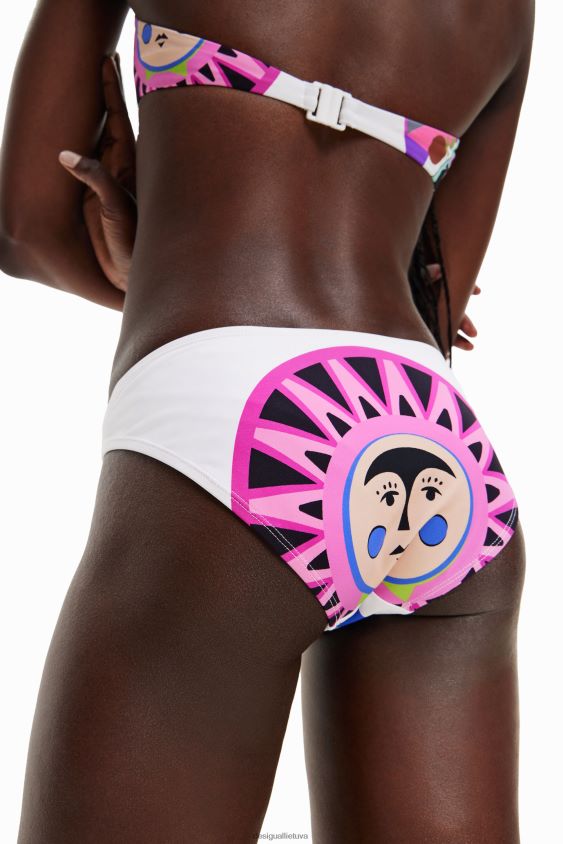 Desigual moterys m. christian Lacroix bikinio kelnaitės apranga S606BV616