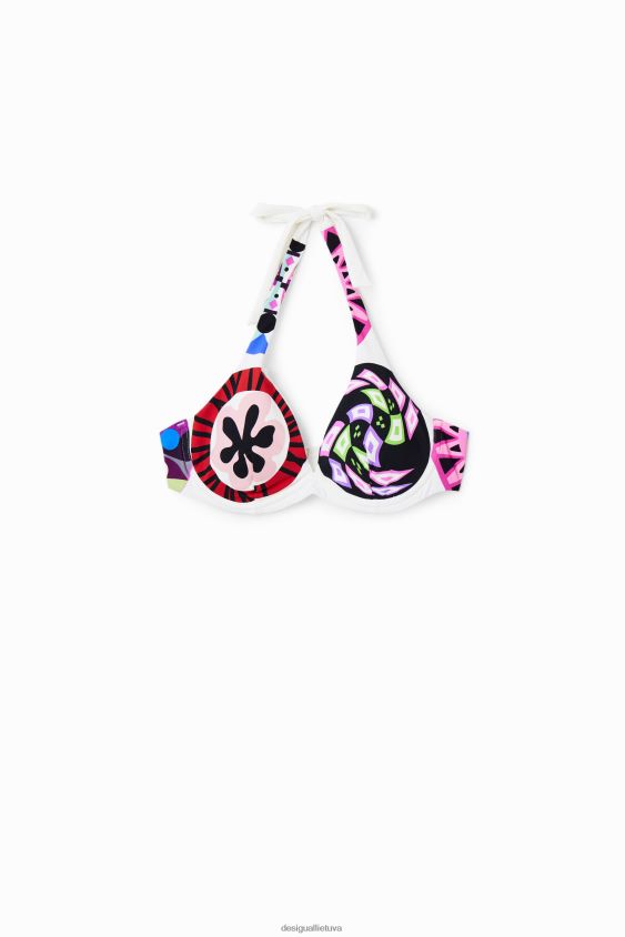 Desigual moterys m. christian Lacroix bikinio viršutinė dalis apranga S606BV653