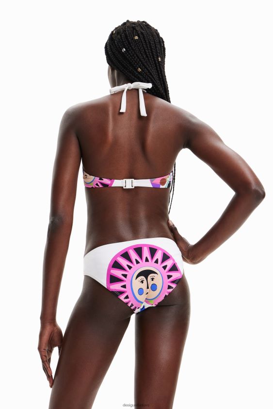 Desigual moterys m. christian Lacroix bikinio viršutinė dalis apranga S606BV653