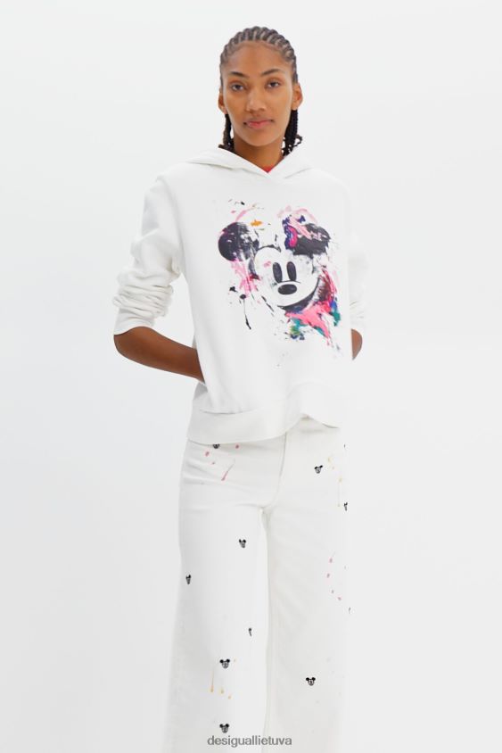 Desigual moterys Disnėjaus „Mickey Mouse“ džemperis apranga S606BV391