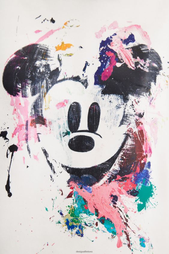 Desigual moterys Disnėjaus „Mickey Mouse“ džemperis apranga S606BV391
